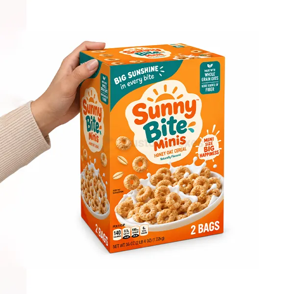 Custom Mini Cereal Boxes